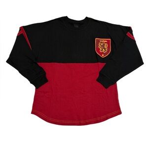 NWT Universal Studios Harry Potter Gryffindor Long Sleeve Shirt Spirit Jersey SM